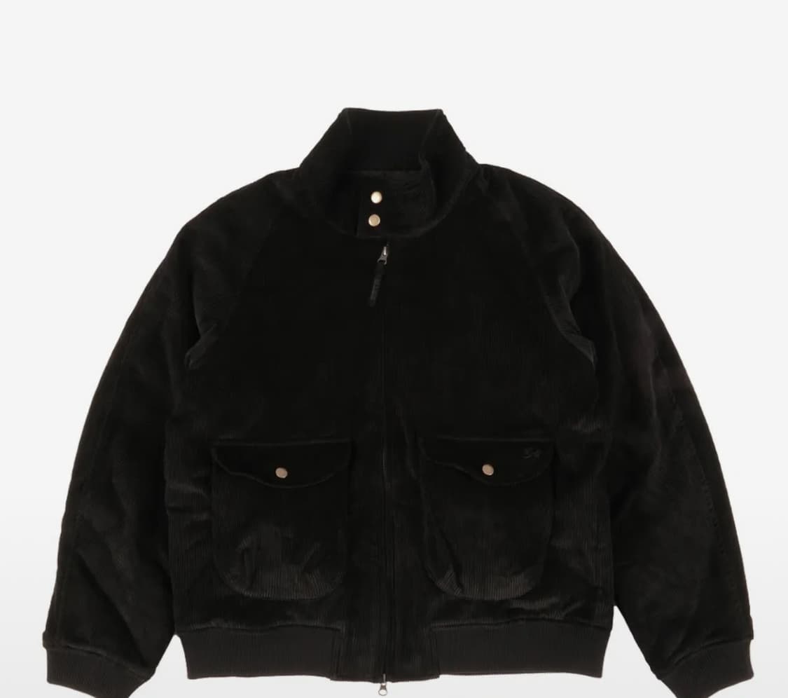 Ertr 이알티알 코듀로이자켓 블랙 L 새상품 상품이미지1