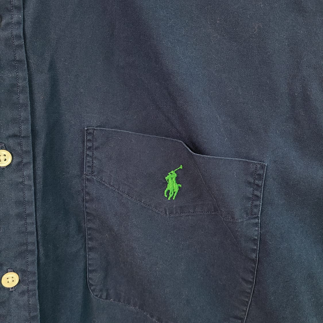 무료배송)105~110 폴로 솔리드 셔츠 블레이크핏 상품이미지5