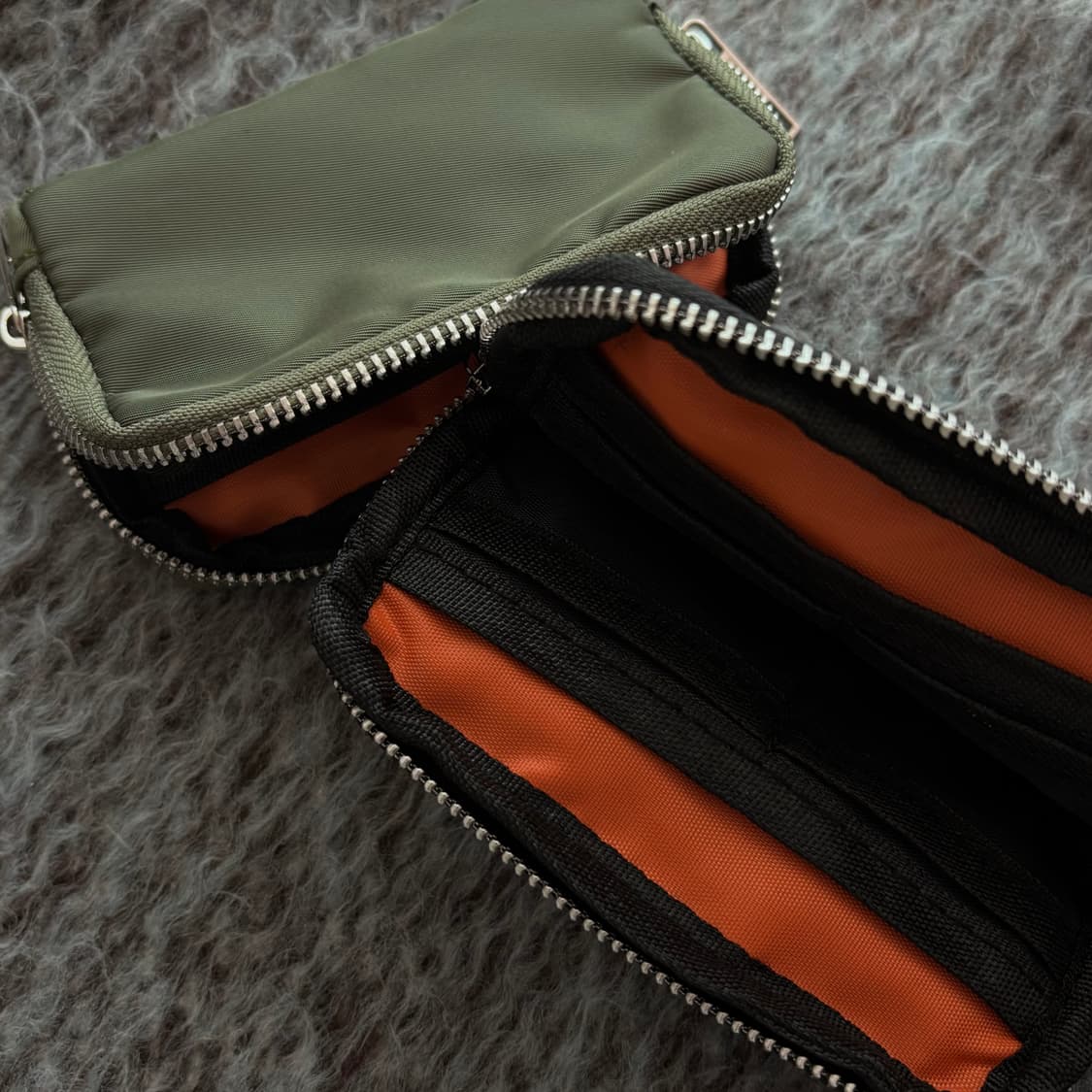MA-1 wallet (khaki/black) / 아메카지 항공 지갑 상품이미지3
