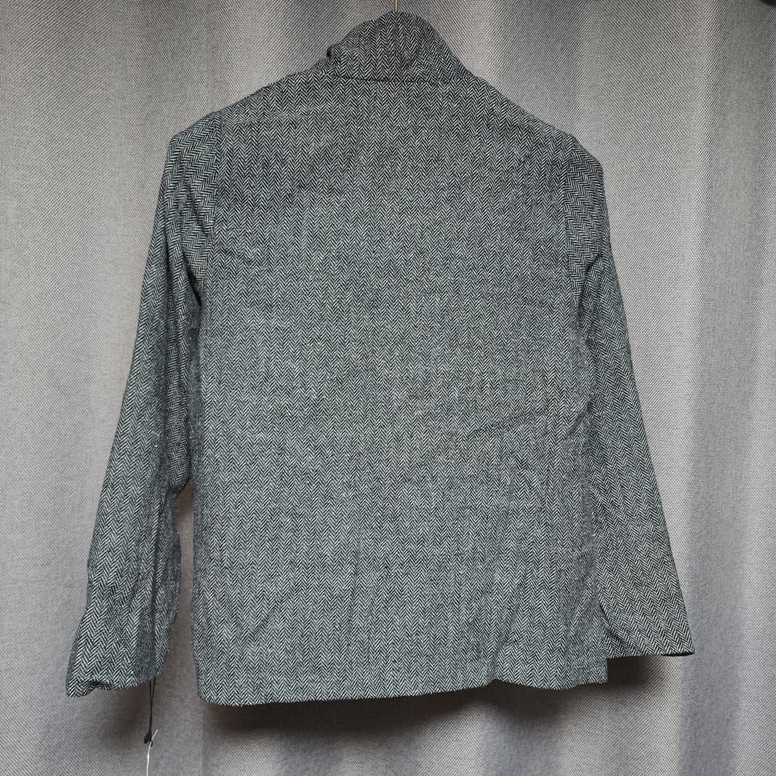 Patterntorso 싱글버튼 아방가르드 헤링본 블레이져 자켓 상품이미지4