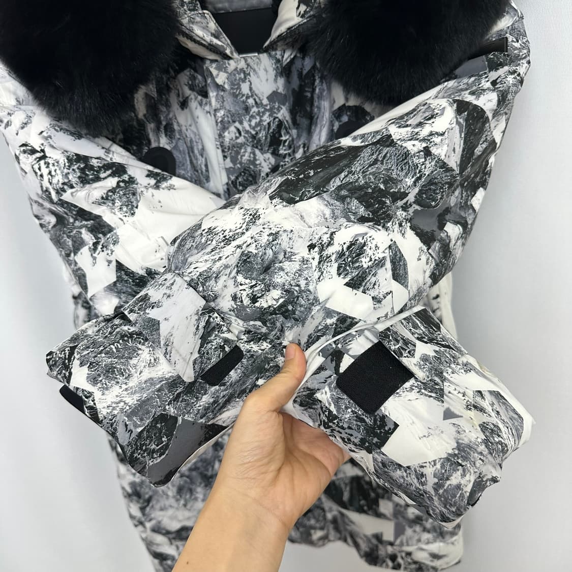 빈폴남자 스키 보드패딩 후드자켓 거위털 100 상품이미지4