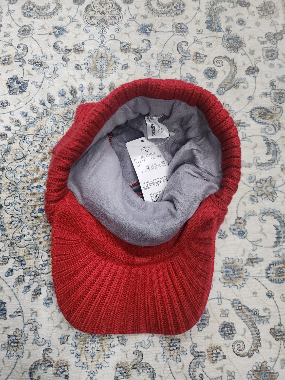 (새상품) 캘러웨이 니트 썬캡 모자 상품이미지6