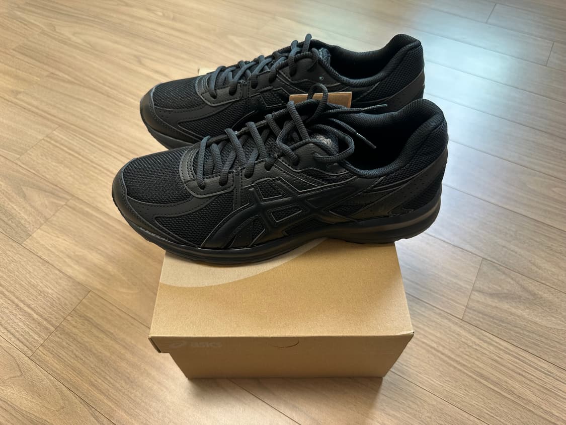 아식스 조그 100 S 블랙 - 2E 와이드 280 상품이미지1