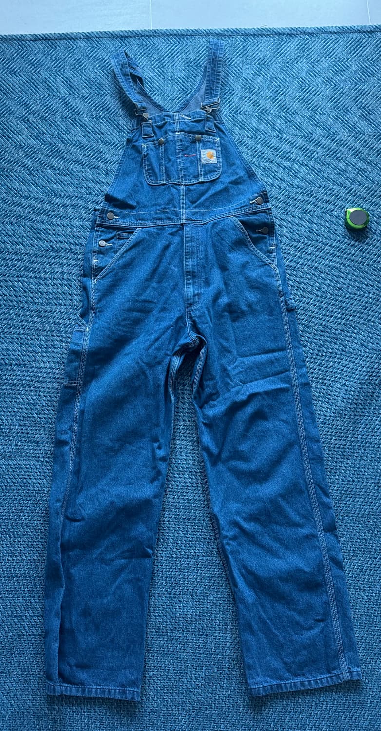 칼하트 데님 오버롤 상품이미지1