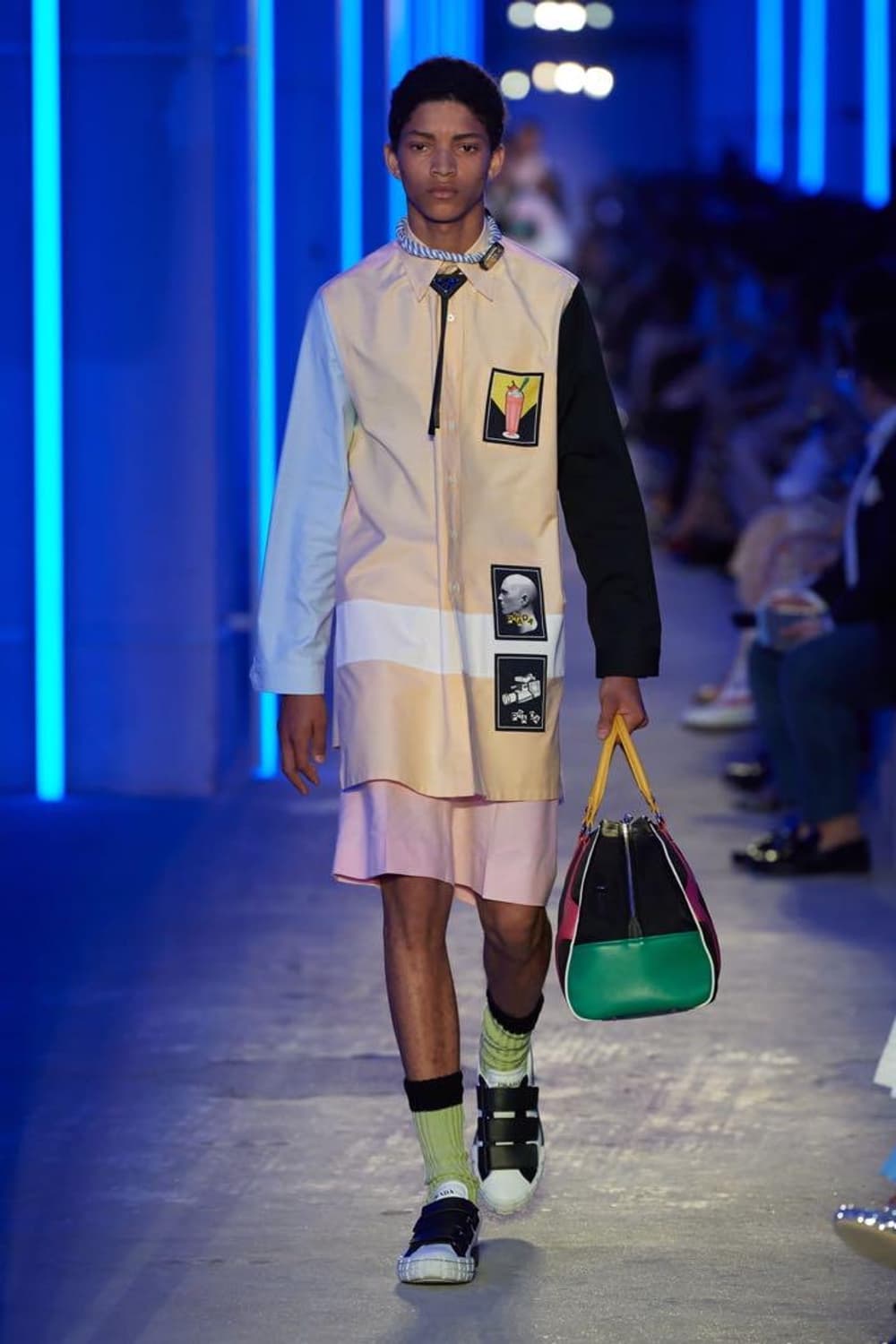 [42] 프라다(Prada) 패치워크 셔츠 상품이미지6