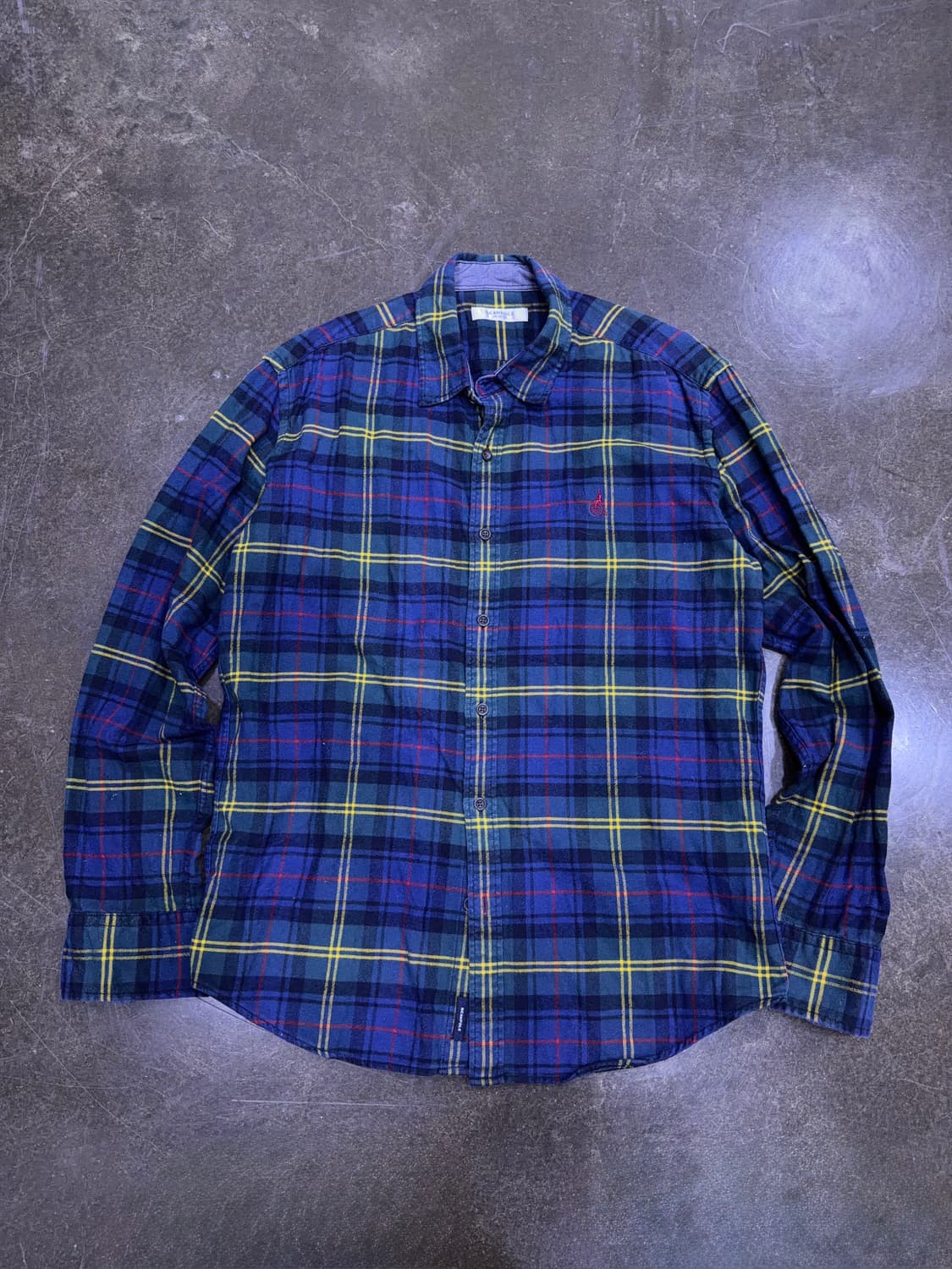 빈폴 타탄체크 슬림핏 캐쥬얼 셔츠 남방 105 상품이미지1