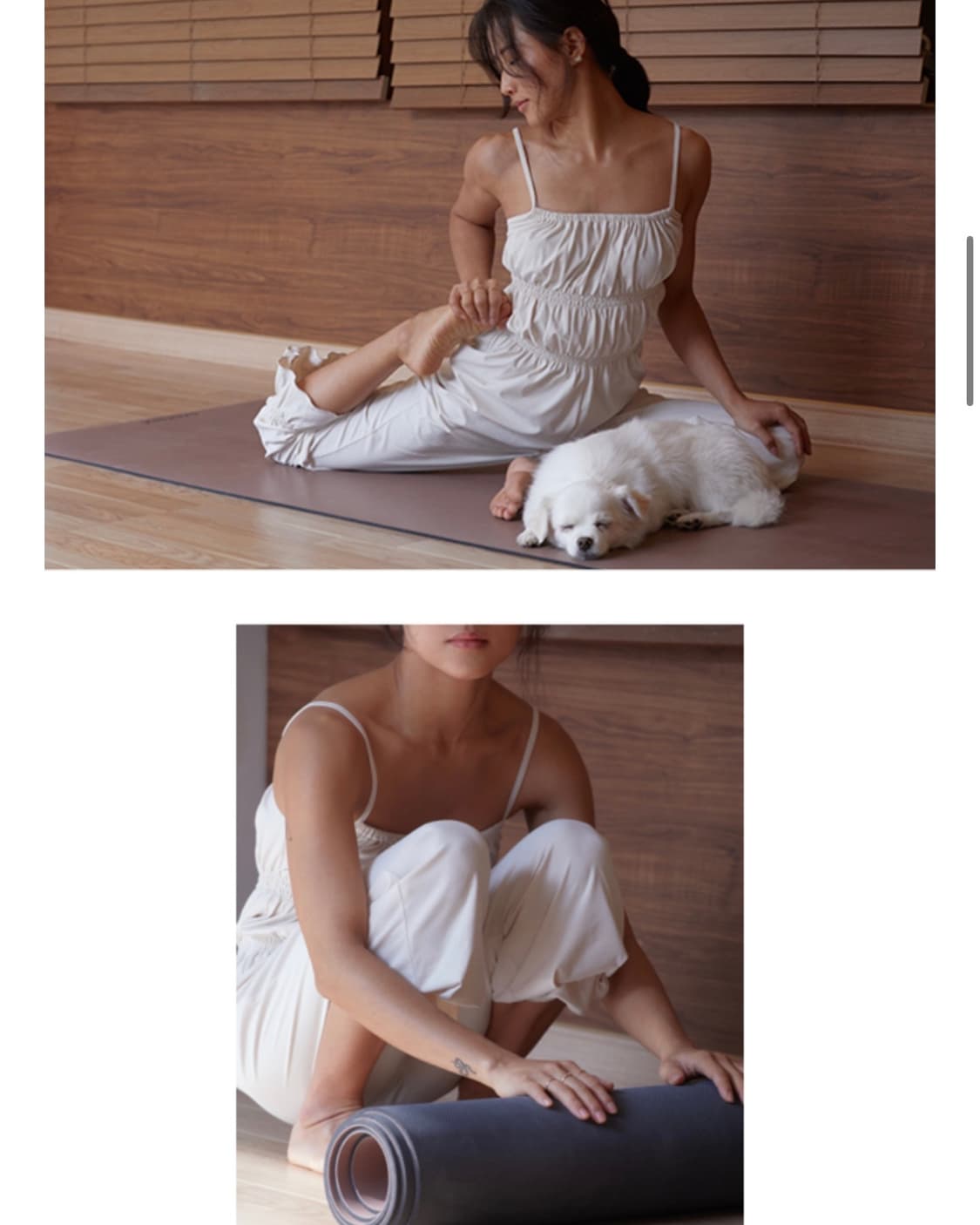 리버스 점프수트 요가복 (새상품) 상품이미지3