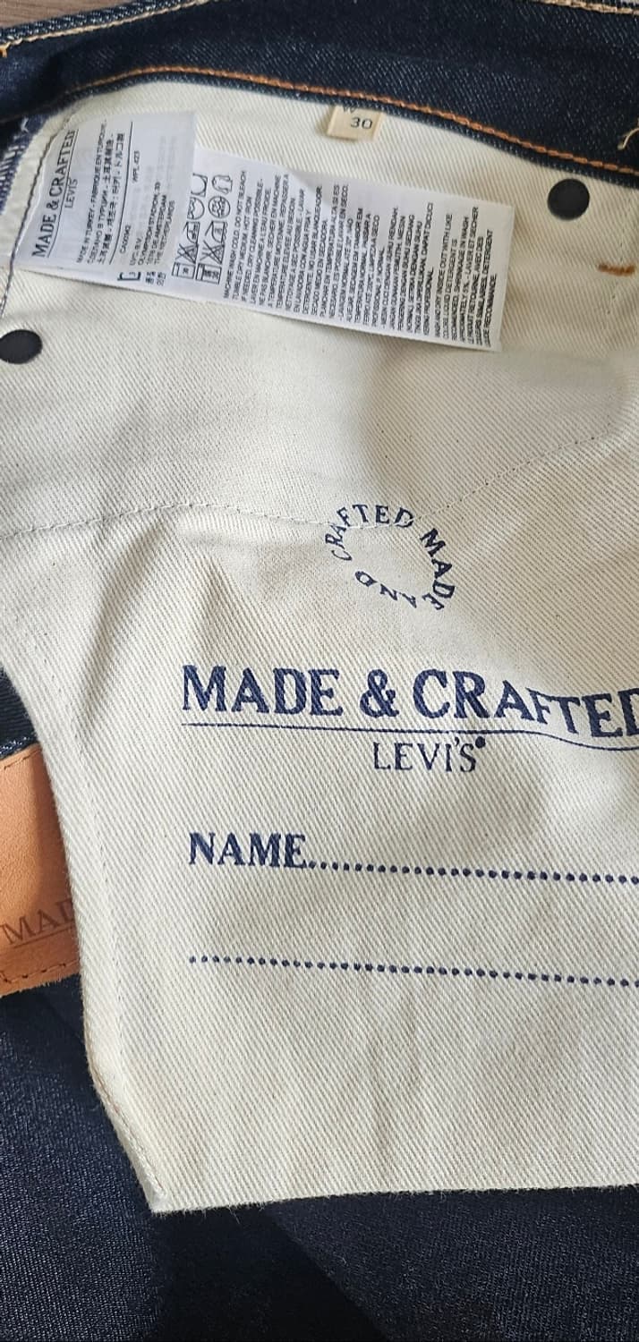 Levis 셀비지 블루탭 새상품 상품이미지5