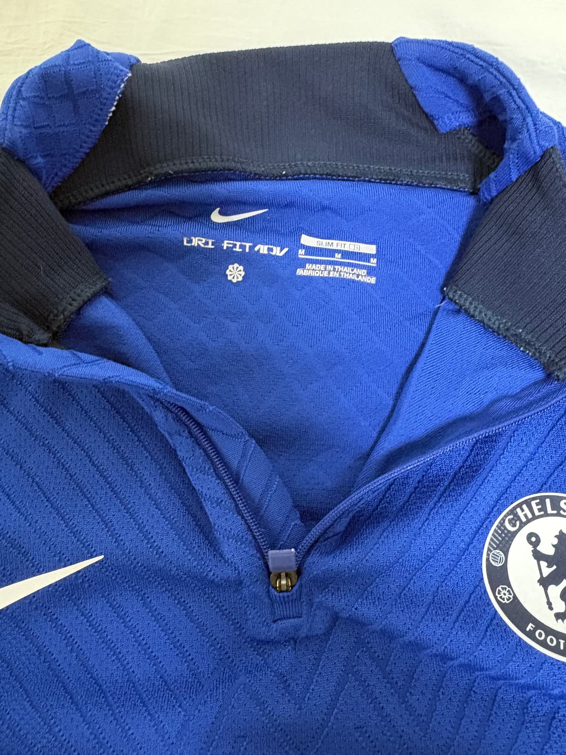 22-23 첼시 선수지급용 adv 드릴탑 국내 M사이즈 상품이미지3