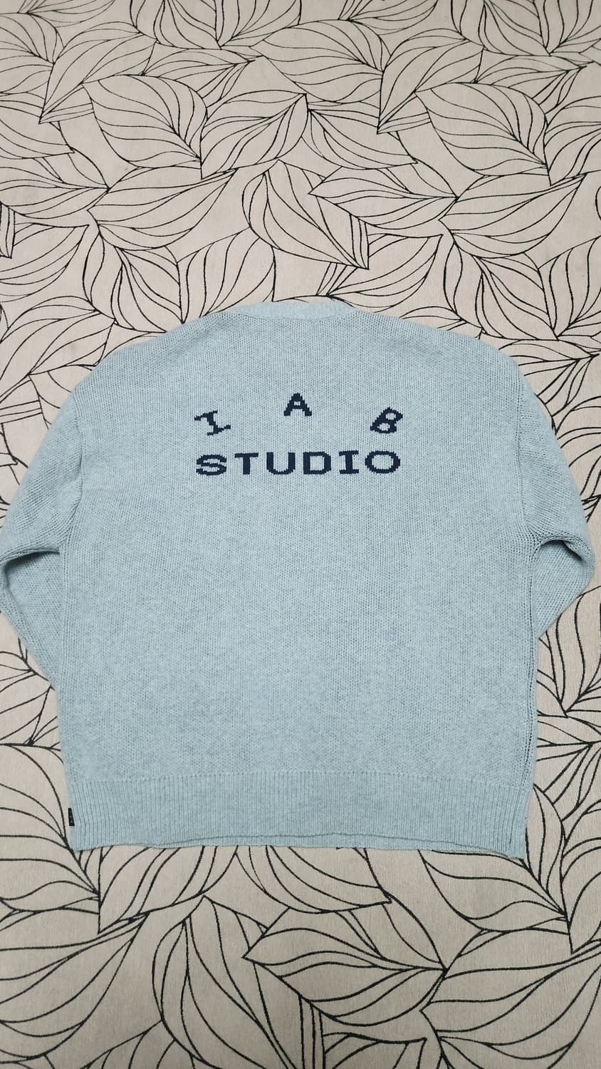 아이앱 스튜디오 니트 스틸 블루 [XL] 상품이미지2