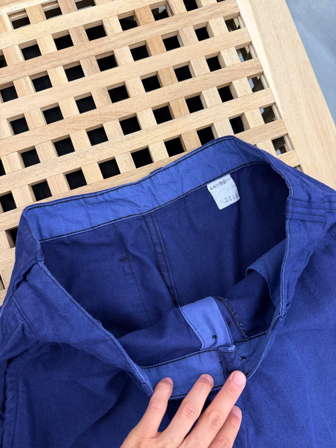 DEADSTOCK 1970s MACOBER 데드스탁 프렌치워크팬츠 상품이미지7