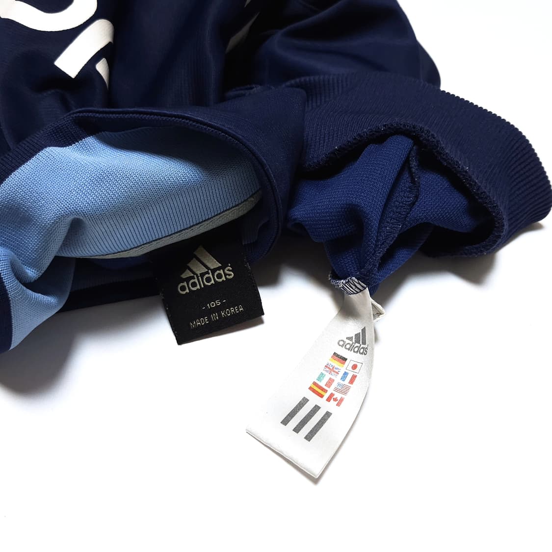아디다스 올드스쿨 트랙탑 져지 자켓 네이비스카이블루 상품이미지4