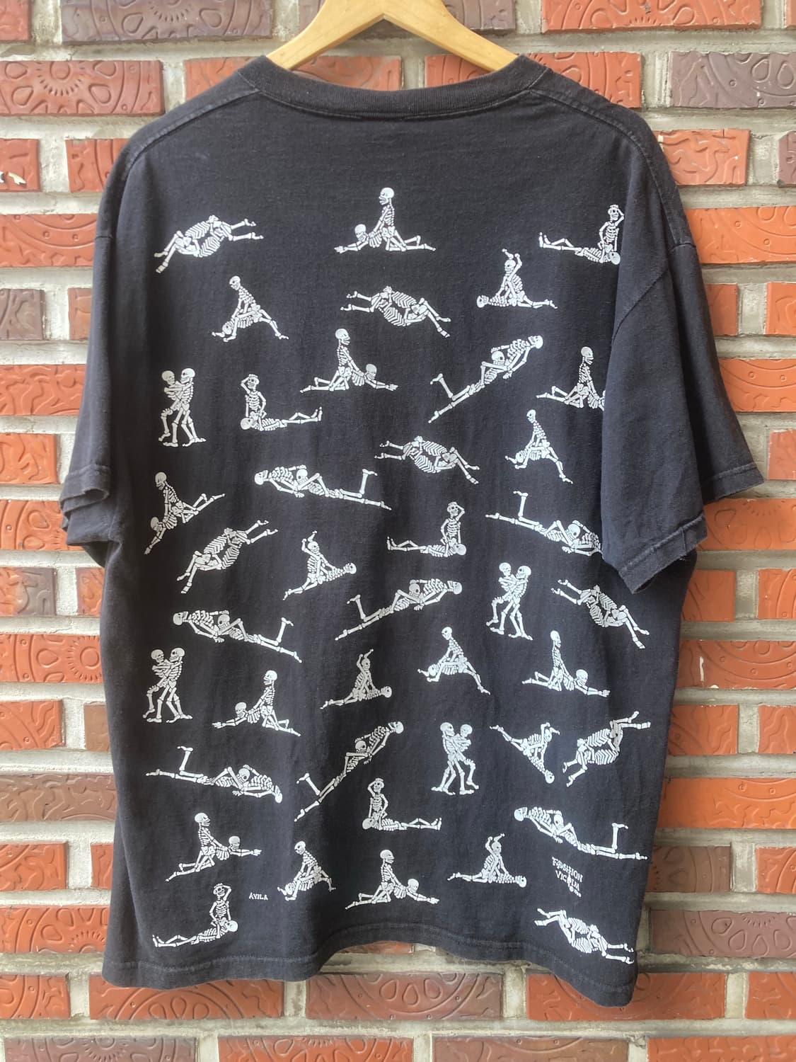 90s skull karmasutra tshirts☠️ 상품이미지2
