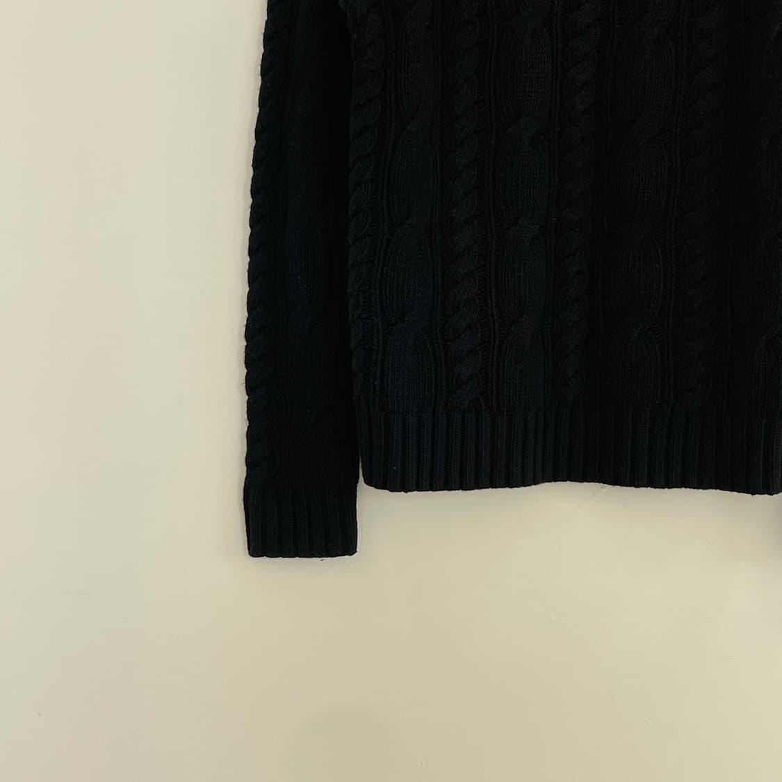 폴로 랄프로렌 신형 하프넥 단추 꽈베기 니트 상품이미지6