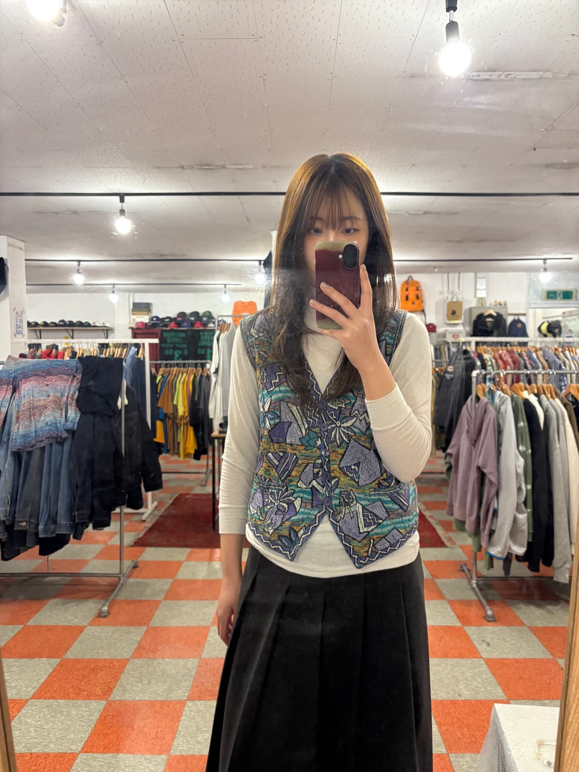 미쏘니 니트조끼 상품이미지1