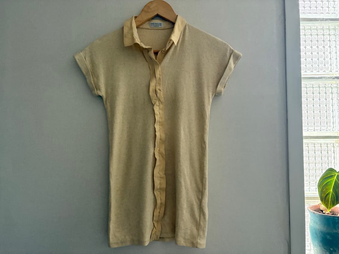 브루넬로 쿠치넬리 ribbed top 상의 s 상품이미지2