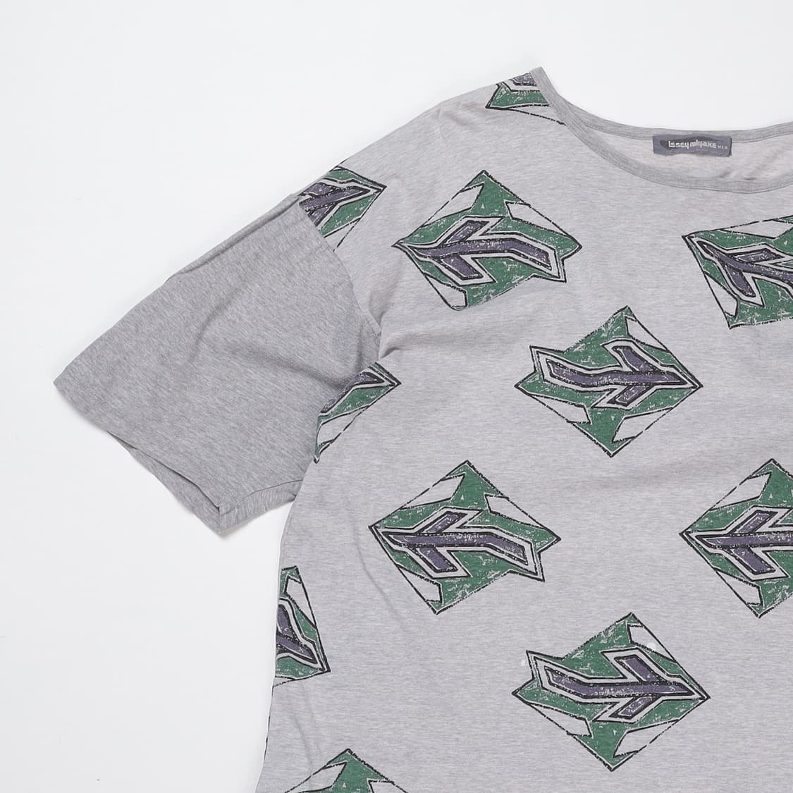 Issey miyake 80's 프린팅 하프 티셔츠   상품이미지2