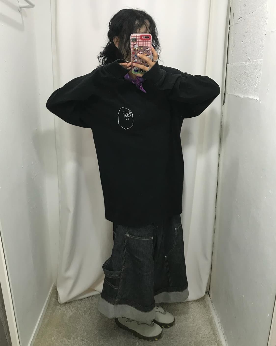 Bape Saru Printing L/S  상품이미지4