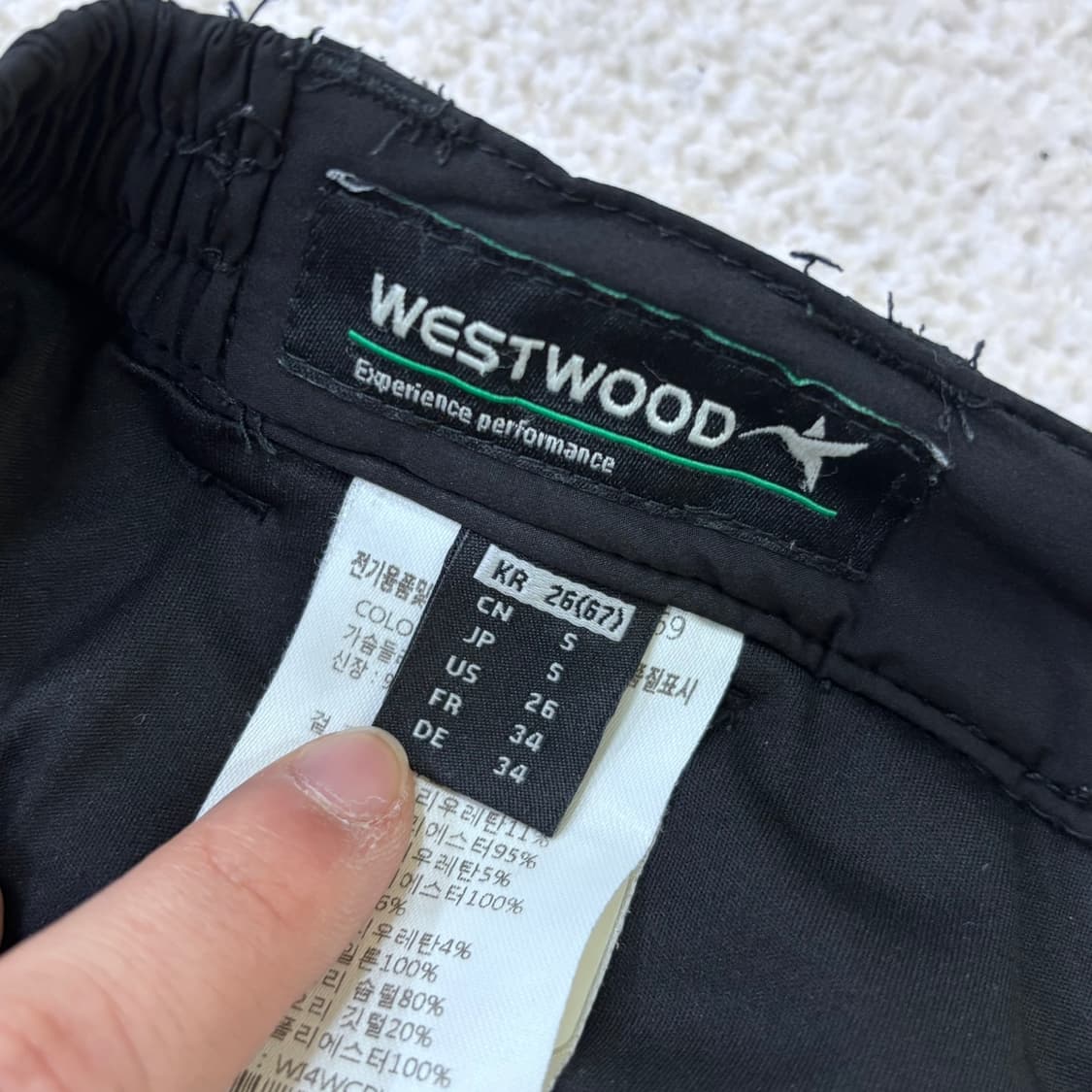 26 웨스트우드 여성 덕 패딩 팬츠 0312E 상품이미지3
