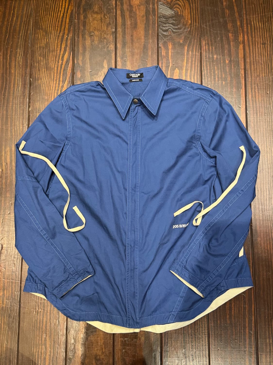 CALVIN KLEIN 205W39NYC MEN'S BLUE ZIPPE 상품이미지1