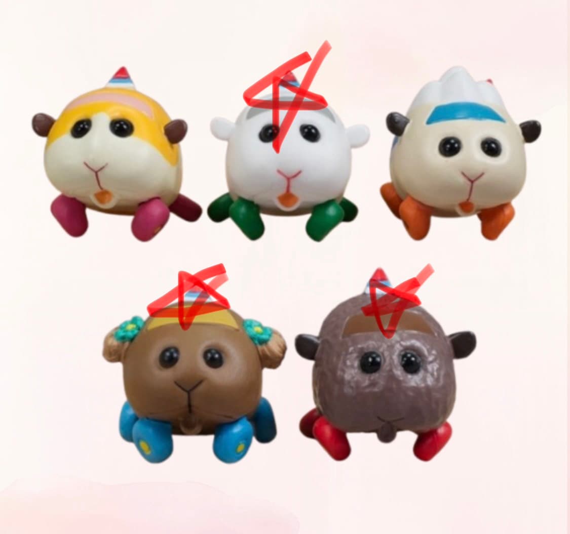 모루카 미니피규어 3종 세트 상품이미지2