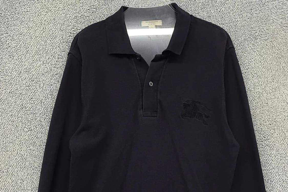 버버리 블랙 카라티 S 165/80A 상품이미지3