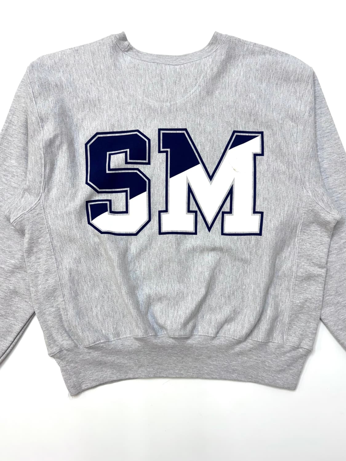 Champion 챔피온 리버스위브 그레이컬러 로고 맨투맨 상품이미지4