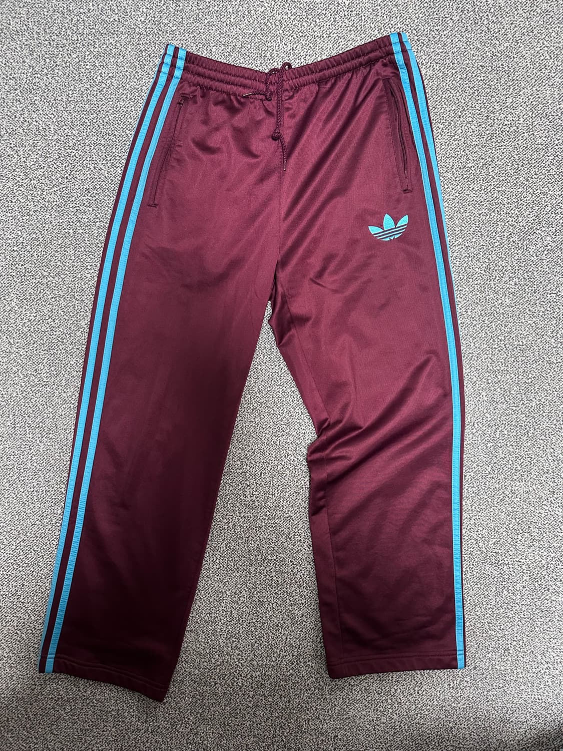 아디다스 파이어버드 버건디 마룬 셋업 상품이미지4