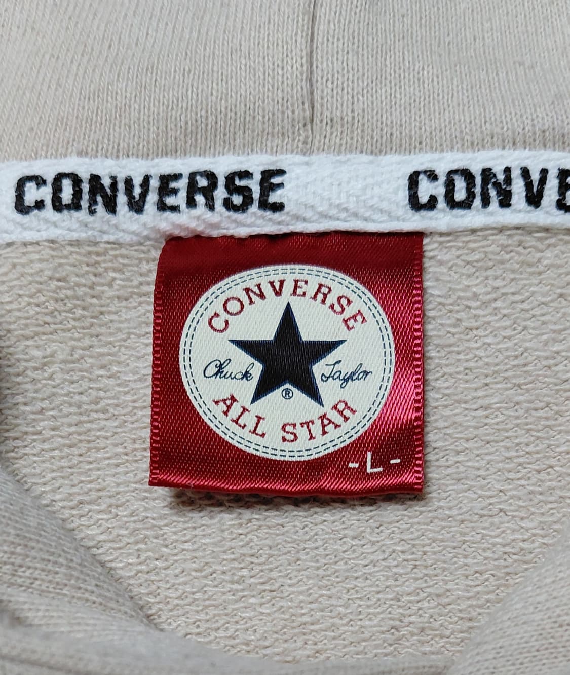 컨버스(CONVERSE) 올스타 척테일러 자수 후드티 - L사이즈 상품이미지4