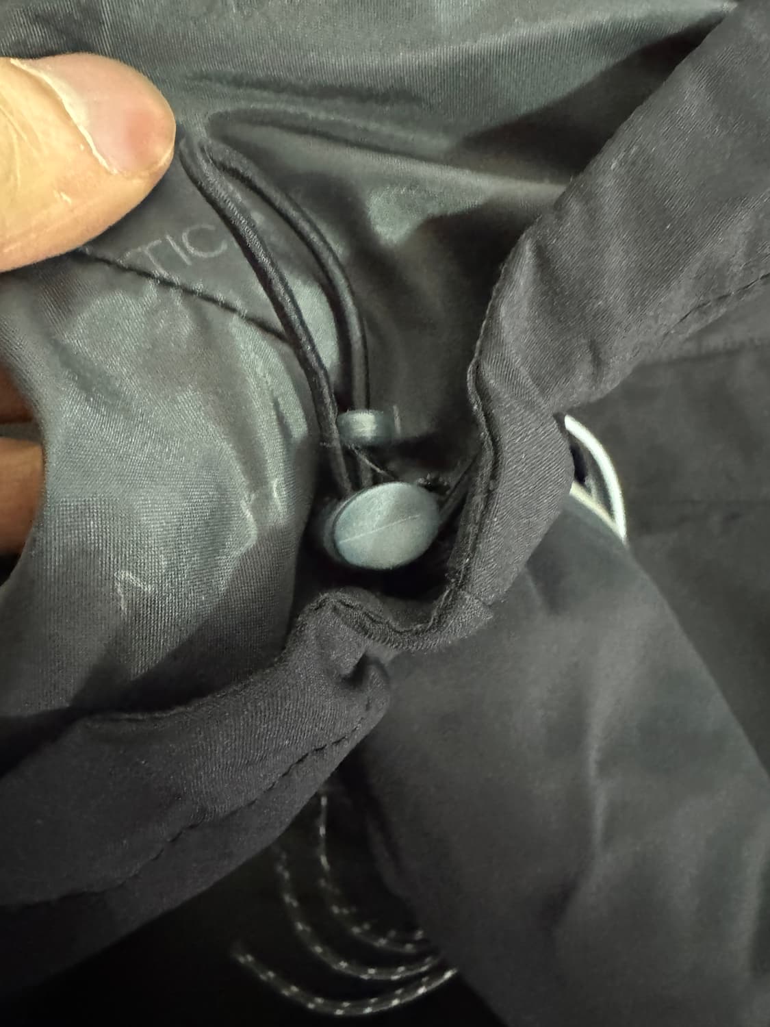 노티카 nautica Sympatex 밑단 스트링 바람막이 L 블랙 상품이미지4