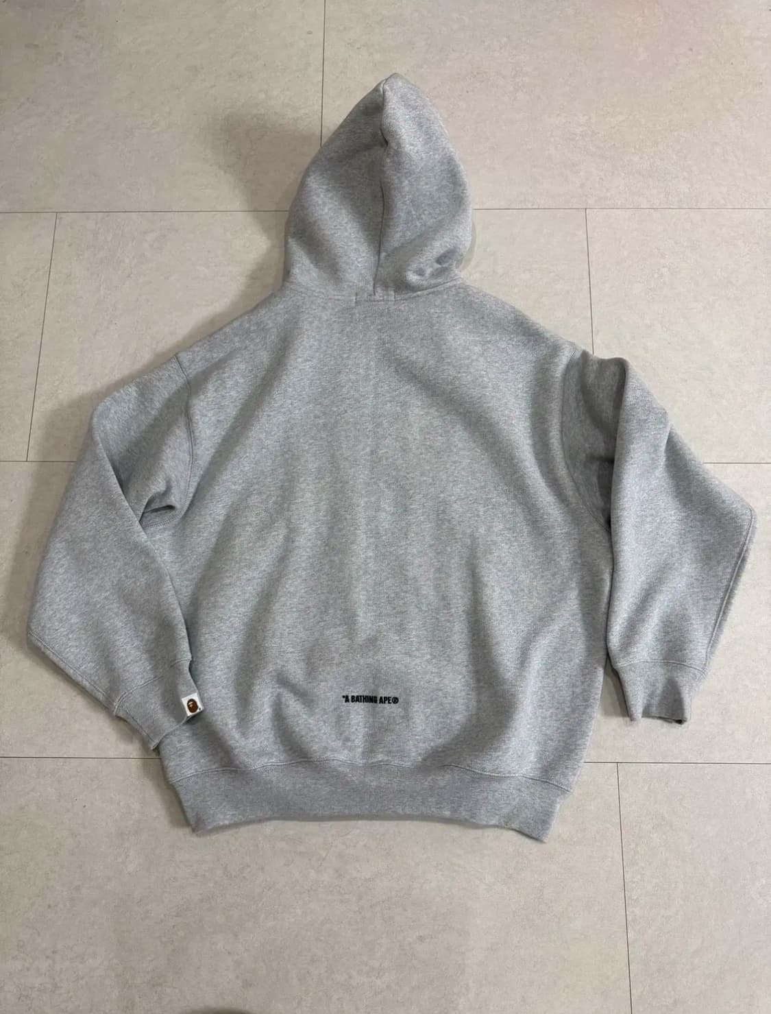 베이프 후드집업 그레이 L 상품이미지2