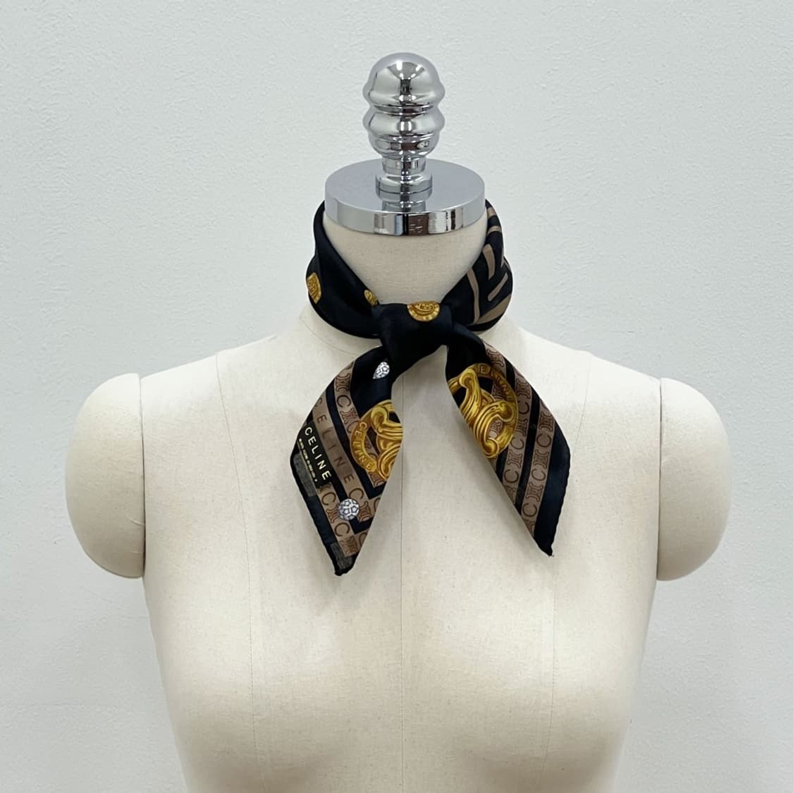 (새상품) celine / 셀린느 쁘띠스카프 손수건 상품이미지7