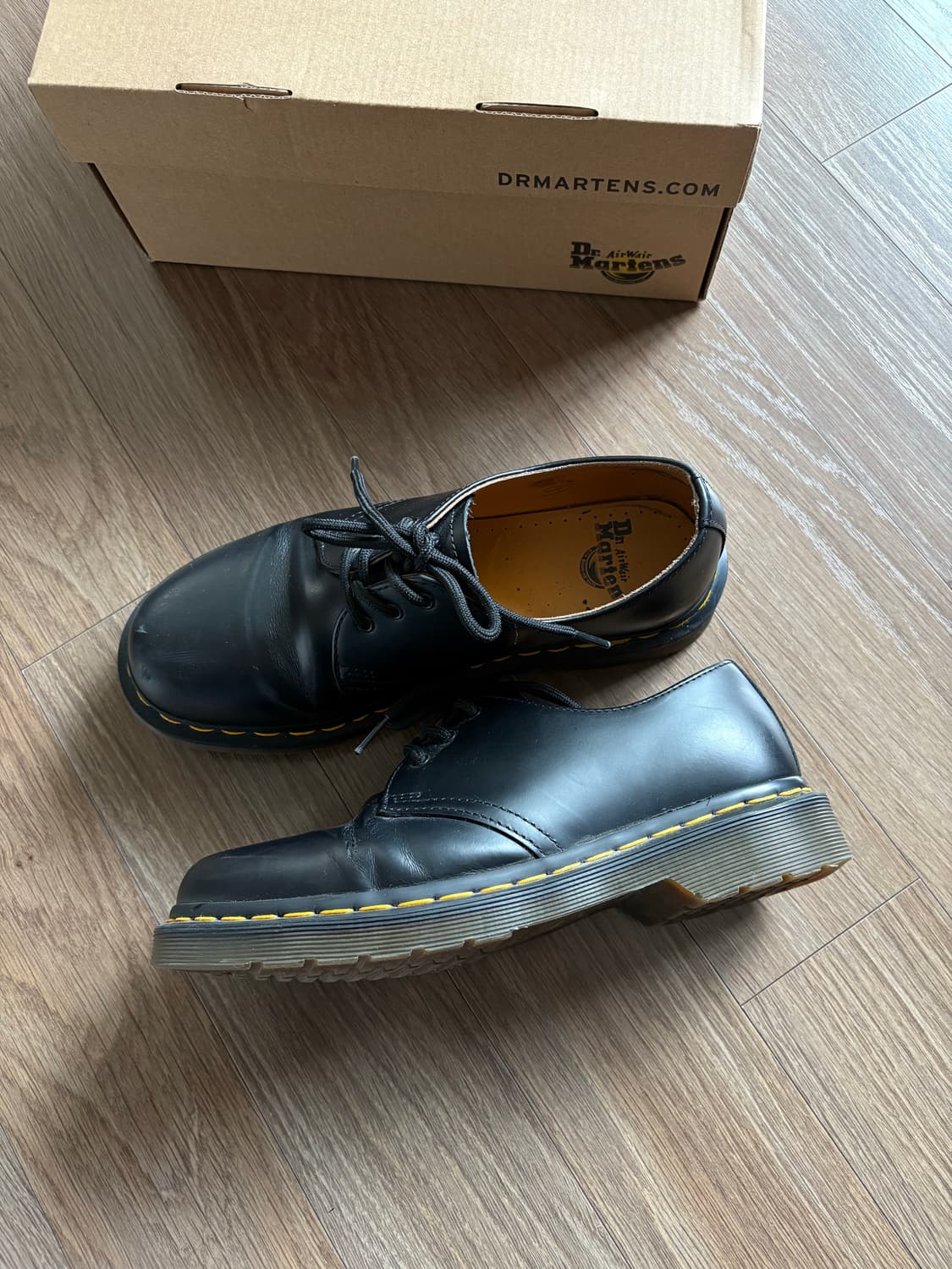 닥터마틴 1461 스무스 블랙 US7 상품이미지3