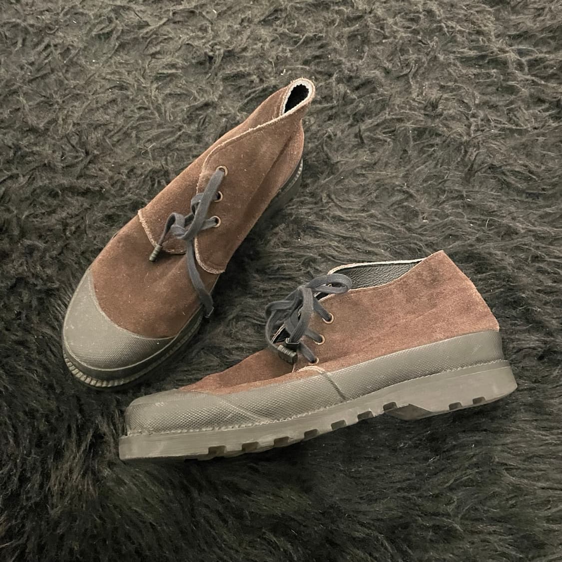 요지야마모토 스웨이드 앵클 부츠 상품이미지2