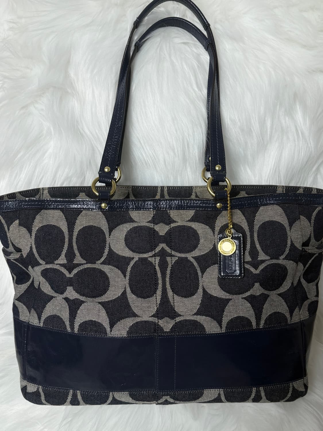 희귀템 ✨Coach denim tote bag (코치 데님 토트백) 상품이미지1