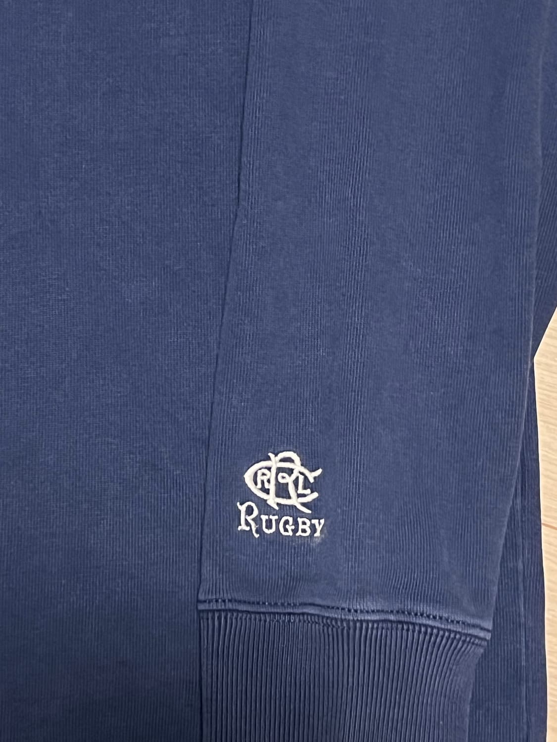 랄프로렌 럭비 후드티 M 네이비 상품이미지3