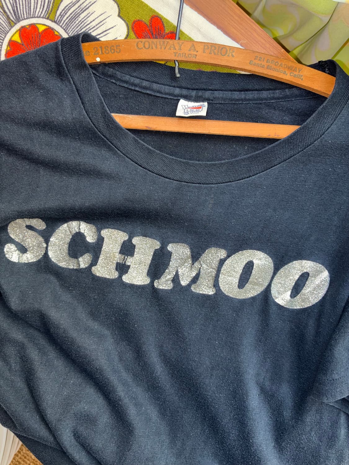 80’s SCHMOO Glitter Print Tee 상품이미지2