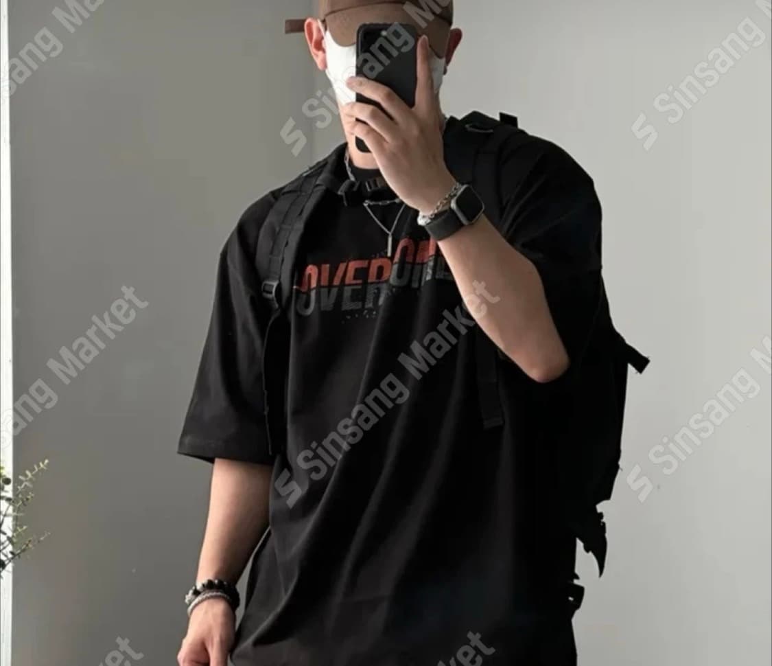 [새상품] 오버핏 반팔 티셔츠 상품이미지1