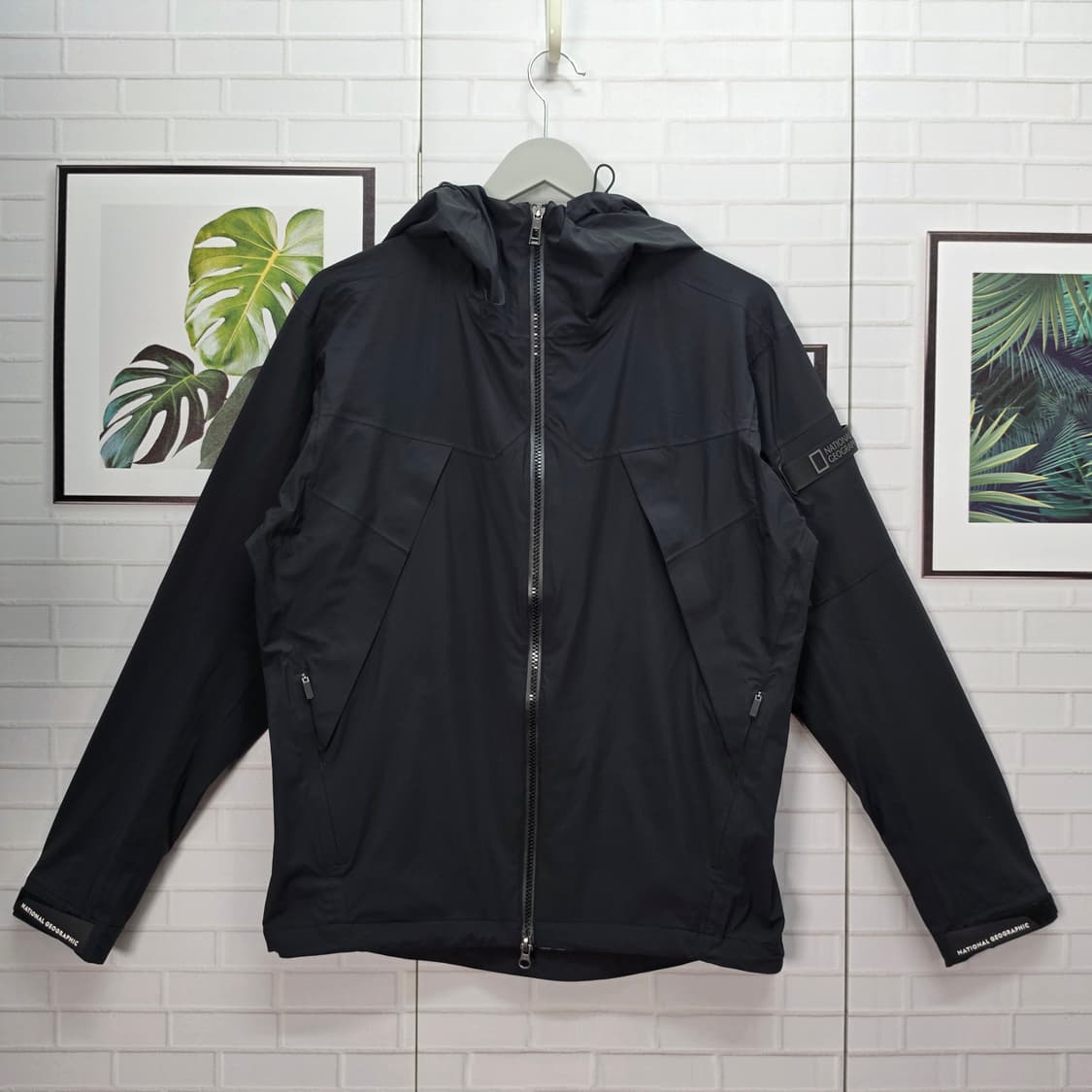 내셔널지오그래픽 방수 후드 자켓 바람막이 상품이미지1