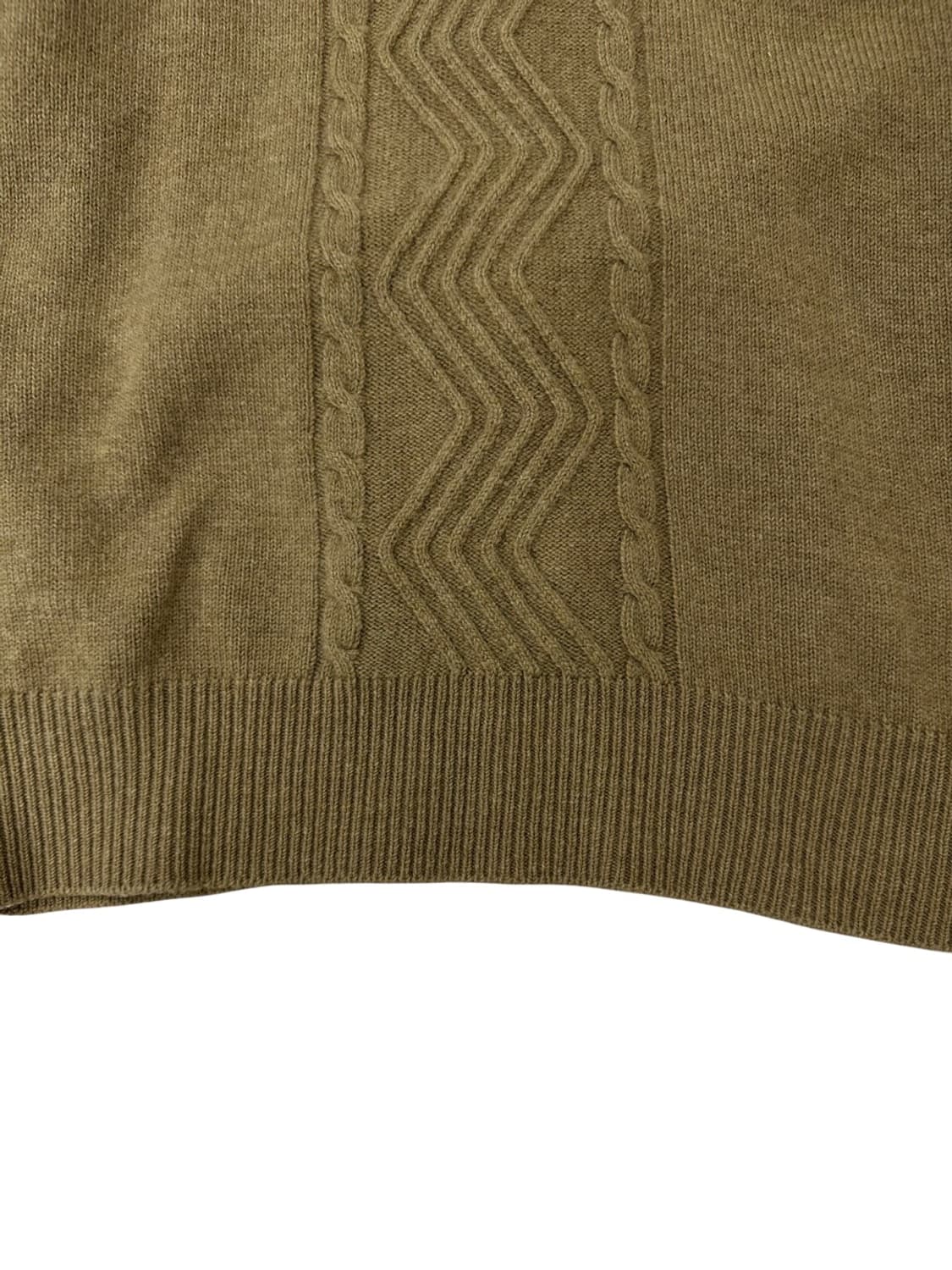 00s YSL 울 숄카라 니트 카메라브라운 (M) 상품이미지5