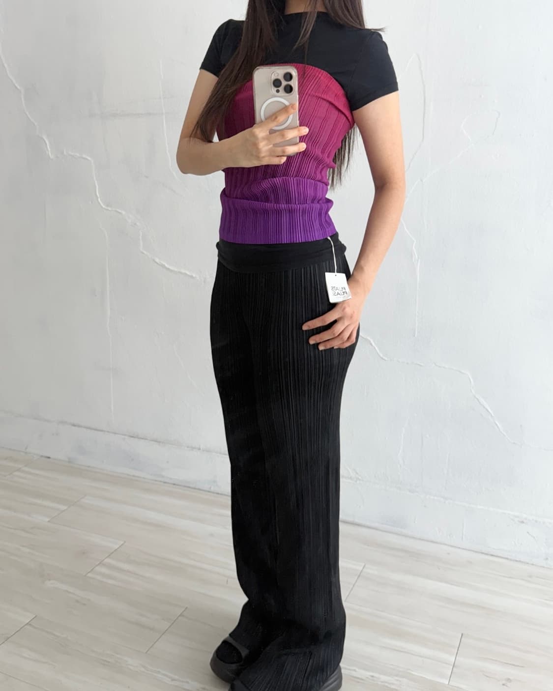 Issey Miyake Pleats Please Pleated top 상품이미지4
