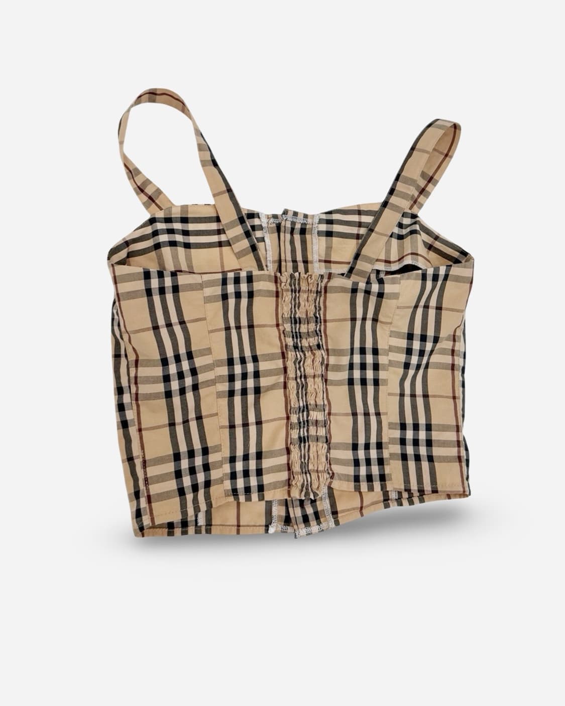 Burberrys Nova Check Bustier Top  상품이미지3