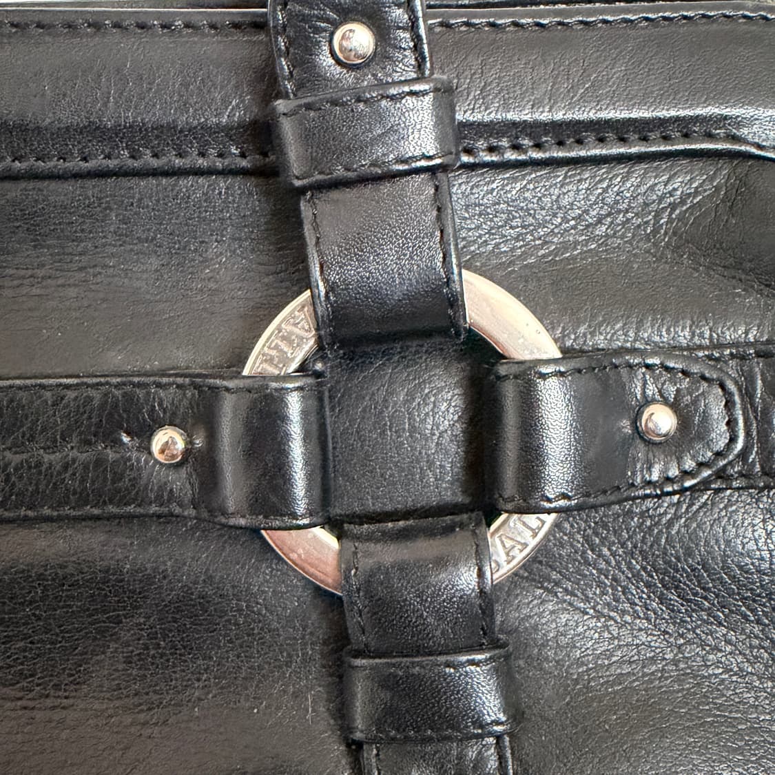 BALLY vintage leather shoulder bag 상품이미지3