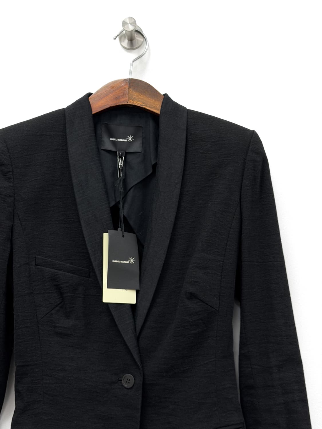 이자벨 마랑 블랙 크롭 테일러드 자켓 상품이미지3