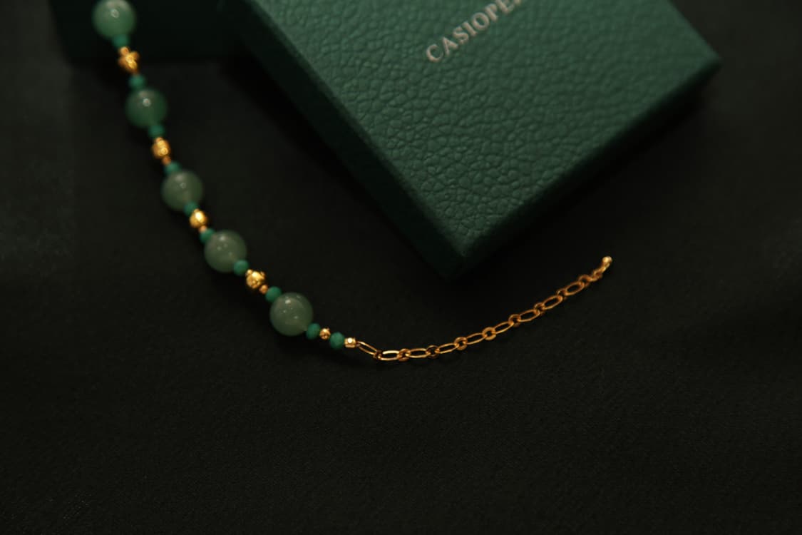 CASIOPEIA #39 Greenery Cluster Necklace 상품이미지4