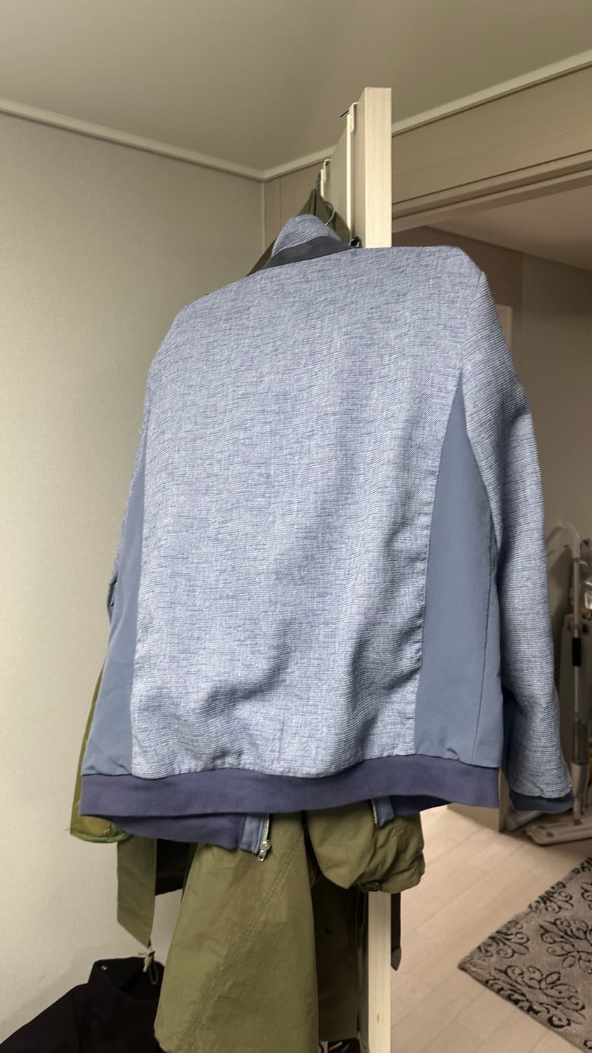 엑슬림 저지 블루종 스타일 자켓 4Size 상품이미지4