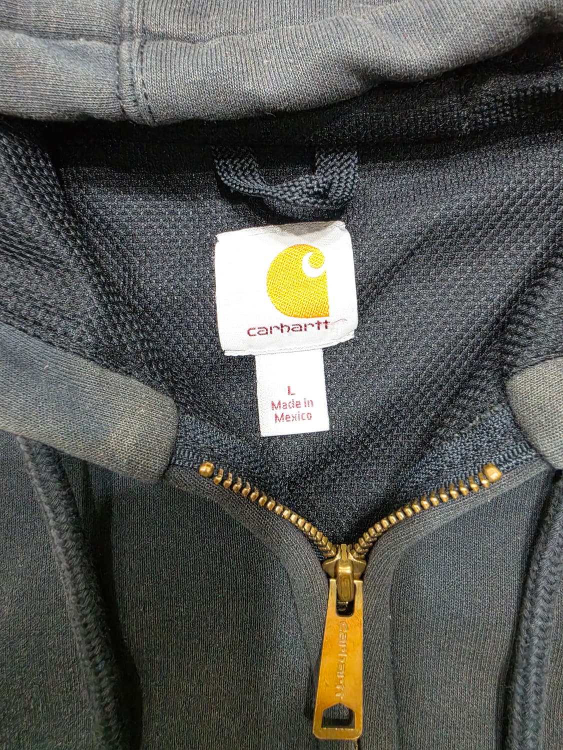 칼하트 써멀 레인디펜더 페이딩 워시드 후드집업 L 상품이미지8