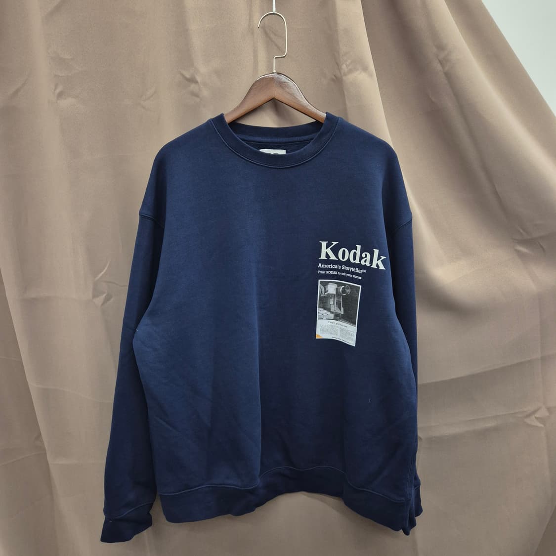 코닥 네이비 맨투맨 XL 상품이미지1