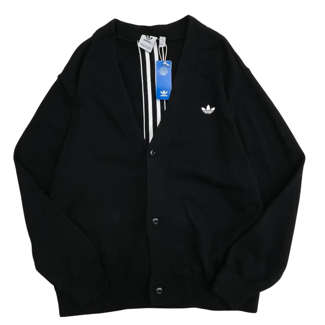 아디다스 백 화이트라인 블랙 가디건 XL ( 새상품 ) 상품이미지2