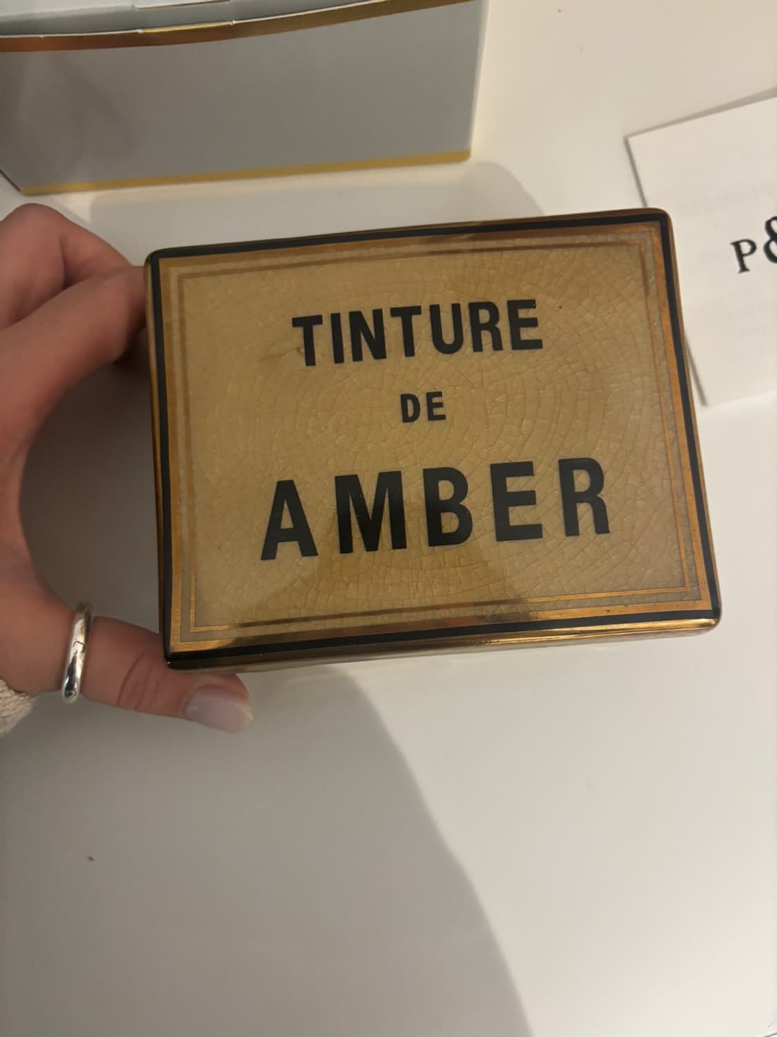 향초/플레인앤심플(plain&simple)세라믹캔들/스몰사이즈/Amber 상품이미지5